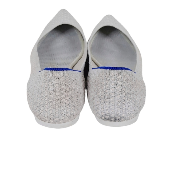 Rothy's The Point in Salt Honeycomb Flats - Picture 10 of 13